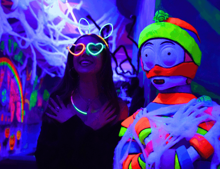 Halloween mini golf at GLOBALLS